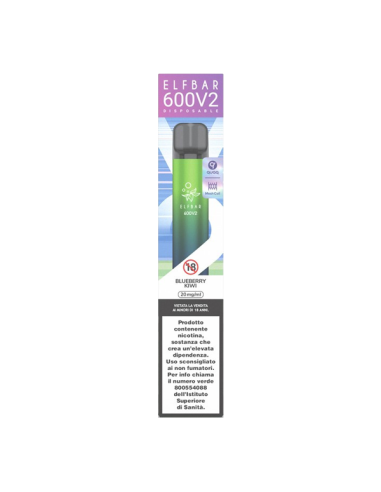 elf bar blueberry kiwi ELFBAR 600 V2 Blueberry Kiwi