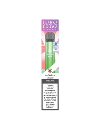 apple watermelon Elf Bar 600 V2 sigaretta Usa e Getta