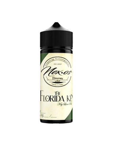 The Florida Keys Nex-OS Liquid Shot 30ml Vanilla Cream Lime Tart
