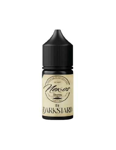 La Darkstard Nex-Os Aroma Mini Shot 10ml è una miscela di tabacco Latakia e crema alla vaniglia.