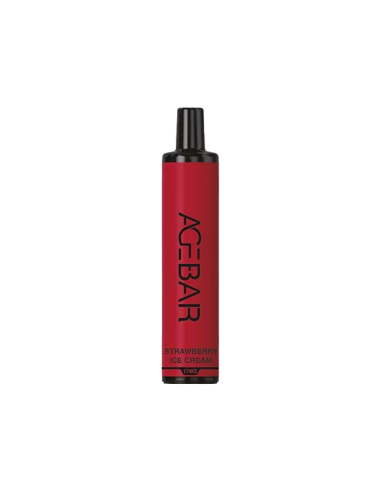 AgeBar Strawberry Ice Cream Disposable Pod Mod...