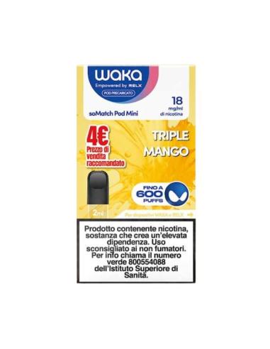 Triple Mango Waka SoMatch Pod Precaricata Relx 2ml