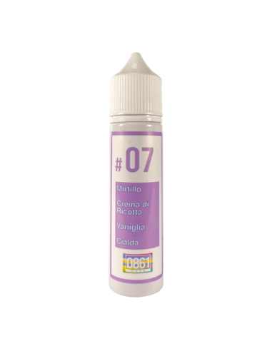 N 07 Liquido ToB 0861 20 ml Aroma Mirtillo Ricotta Vaniglia