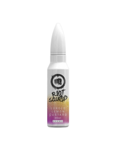 Loaded Lemon Custard Riot Squad Liquid Shot 20ml Lemon...