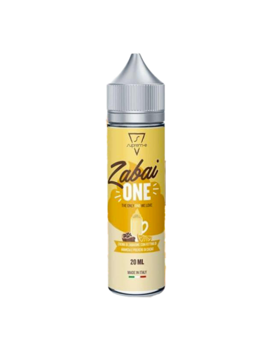 Zabaione Suprem-e Liquid Shot 20ml Orange Cream Cocoa