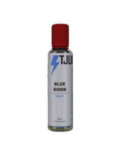 Blue Bomb Liquido Scomposto T-Juice 20ml Aroma Menta e Lamponi