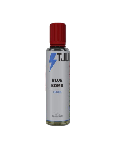 Blue Bomb Liquid shot T-Juice 20ml Mint and Raspberry Aroma
