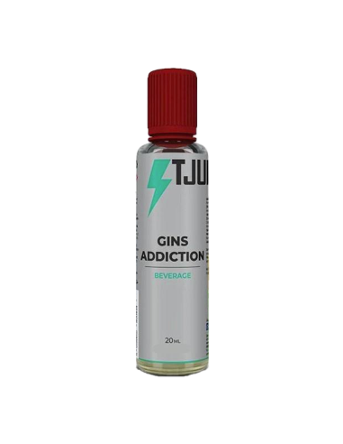 Gins Addiction Liquido shot T-Juice 20ml Aroma Gin Citrus Absinthe Menthol