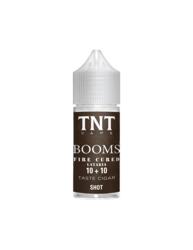 Booms Fire Cured Latakia TNT Vape Aroma Mini Shot 10ml Tobacco Vanilla