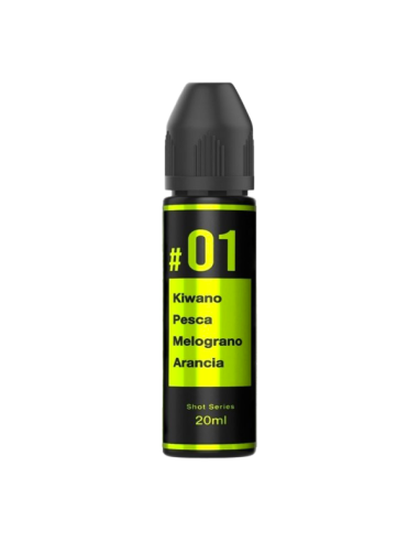 N. 01 ToB 0861 Liquido Shot 20ml Peach...