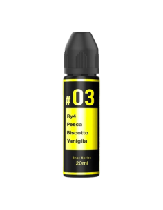 N 03 Liquido ToB 0861 20 ml Aroma Ry4 Biscotto Vaniglia Pesca