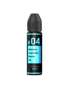 N. 04 ToB 0861 Liquido Shot 20ml Menthol Licorice Ice