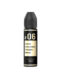 N. 06 ToB 0861 Liquid Shot 20ml Coconut Chocolate Vanilla...