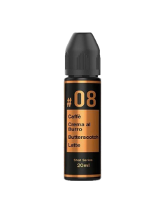 N. 08 ToB 0861 Liquido Shot 20ml Caffe Crema Burro Latte