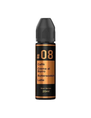 N. 08 ToB 0861 Liquido Shot 20ml Caffe Crema...