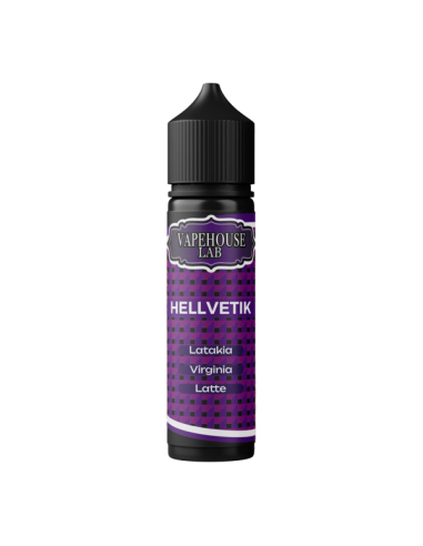 Hellvetik² V2 Vapehouse Liquido Shot 20ml Tabacco Latakia