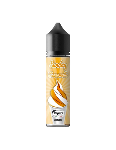 Sunday Caramello Liquido Scomposto Vapurì 20ml Aroma Gelato