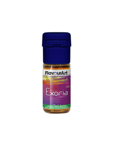 Exoria FlavourArt Liquido Pronto 10ml Tabacco Agrumi Frutta Esotica