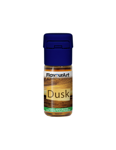 Dusk FlavourArt Liquido Pronto 10ml Tabacco Liquirizia