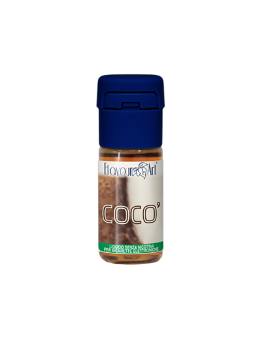 Cocò FlavourArt Liquido Pronto 10ml Cocco