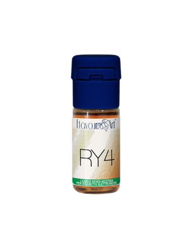 Ry4 FlavourArt Ready Liquid 10ml Tobacco Caramel Vanilla