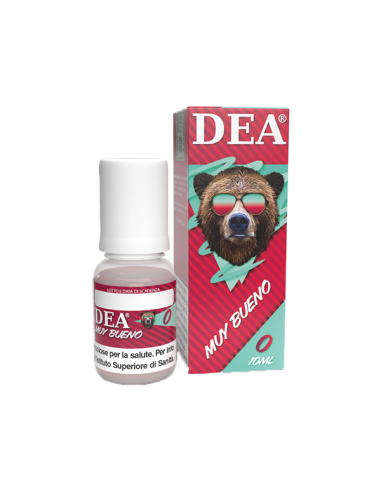 Muy Bueno Dea Flavor Liquido Pronto 10ml Wafer Crema Nocciola