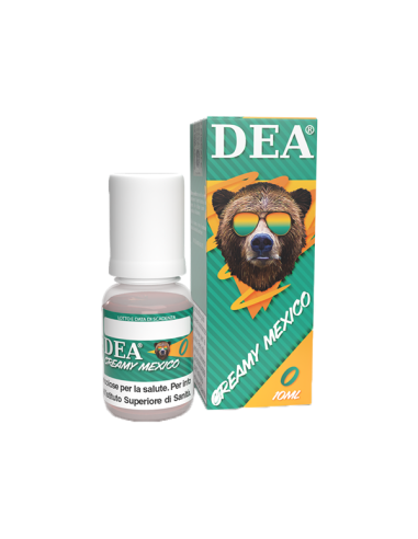 Creamy Mexico Dea Flavor Liquido Pronto 10ml Tabacco Crema Latte