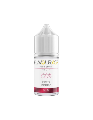 Fred Berry Flavourage Aroma Mini Shot 10ml Red Berries Grape Anise Eucalyptus Menthol