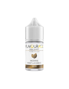 Morris Mint Licorice Flavor Mini Shot 10ml Tobacco Mint Licorice