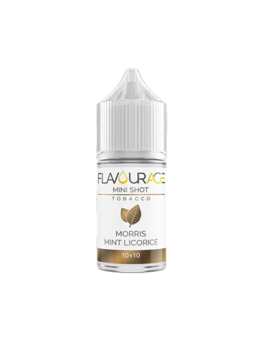 Morris Mint Licorice Flavor Mini Shot 10ml Tobacco Mint Licorice