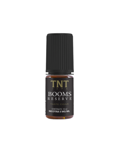 Booms Reserve Reserve TNT Vape Liquid Ready 10ml Tabacco Barrique