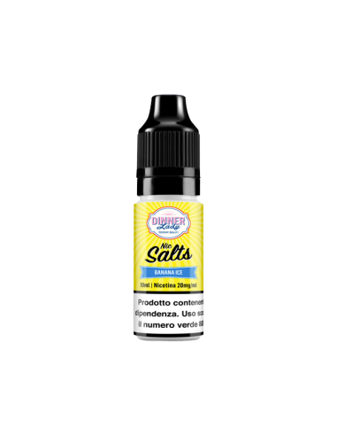 Banana Ice DL Salts Dinner Lady Liquido Pronto 10ml
