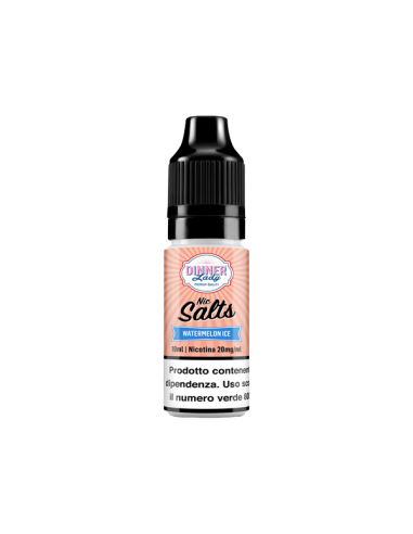 Watermelon Ice DL Salts Dinner Lady Liquido Pronto 10ml