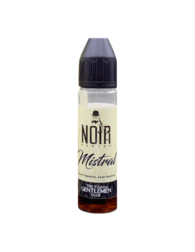 Mistral Serie Noir Liquido The Vaping Gentlemen Club Aroma 20