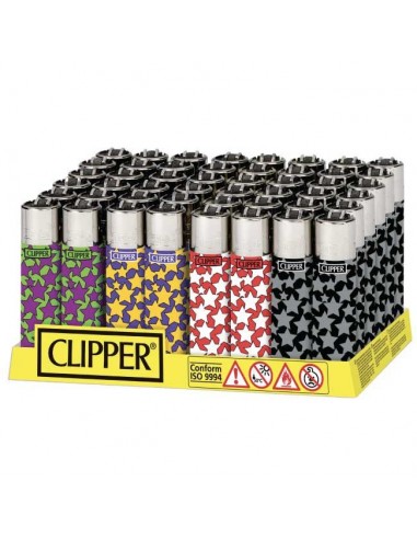 Clipper Micro Patterns Ping F - Conf. 48 Pezzi
