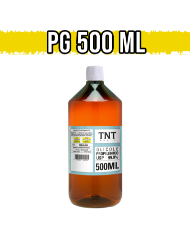 Glicole Propilenico TNT Vape 500ml Full PG