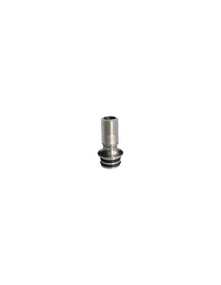 Drip Tip 510 Resina Acciaio Pimp My Vape transparent black