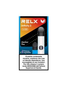 Infinity 2 Relx Kit (WHITE) + Pod Precaricata Menthol Plus