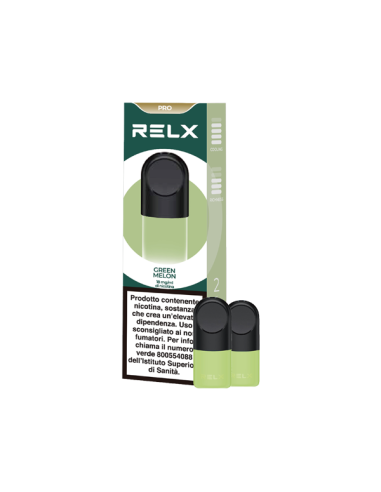 Green Melon Relx Pod Pro Cartucce Precaricate 1,8ml