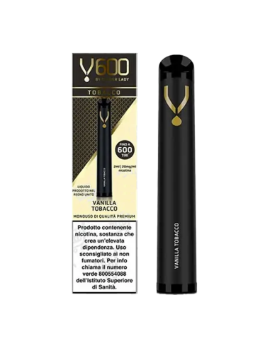 copy of Smooth Tobacco V600 Dinner Lady Disposable - 600 Puff