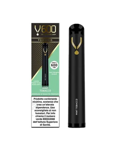 copy of Smooth Tobacco V600 Dinner Lady Disposable - 600 Puff