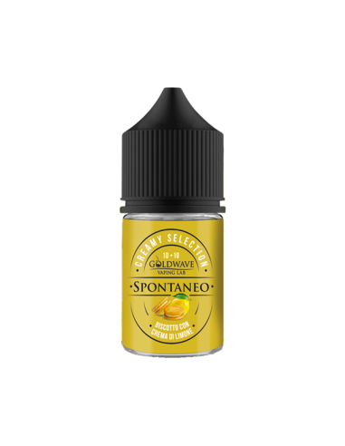 Spontaneo Goldwave Aroma Mini Shot 10ml Biscotto Crema Limone