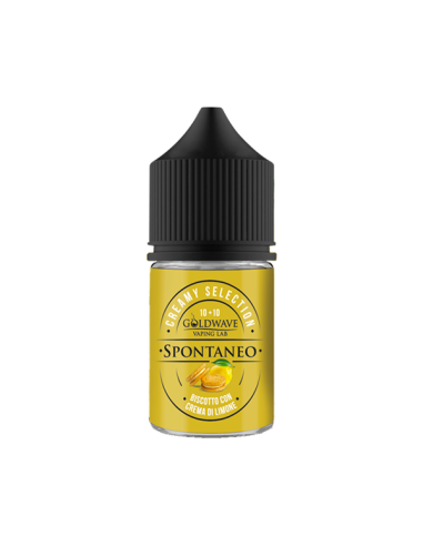 Spontaneous Goldwave Aroma Mini Shot 10ml Biscotto Crema Limone