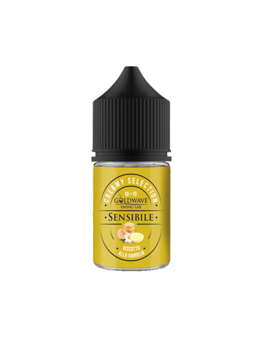 Sensibile Goldwave Aroma Mini Shot 10ml Biscotto Crema Vaniglia