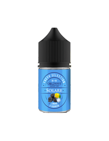 Solare Goldwave Aroma Mini Shot 10ml Limone Liquirizia Ghiaccio