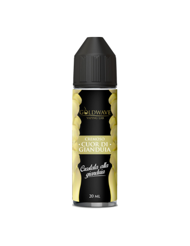 Cuor di Gianduia Goldwave Liquido Shot 20ml Crostata Crema