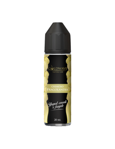 Fragolandia Goldwave Liquido Shot 20ml Yogurt Cereali Fragola