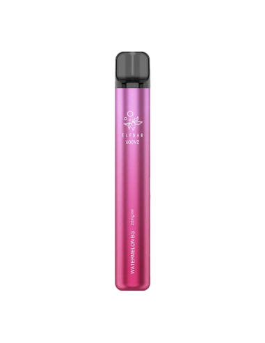 watermelon BG bubblegum Elf Bar 600 V2 sigaretta elettronica Usa e Getta 600 Puff