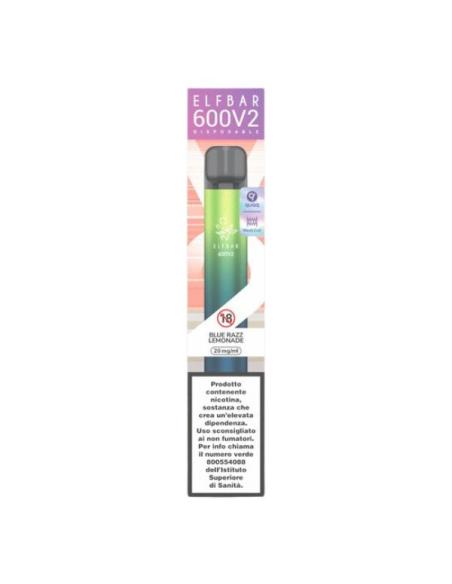 copy of Blue Razz Lemonade Elf Bar Disposable Pod Mod - 600