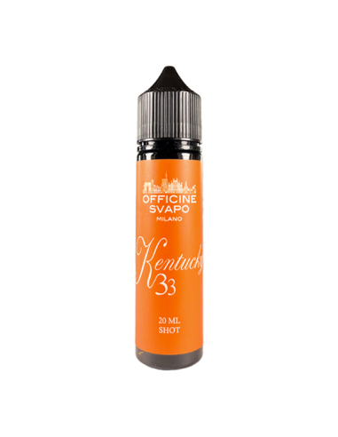 Kentucky 33 New Classic Officine Svapo Liquido Shot 20ml Tobacco
